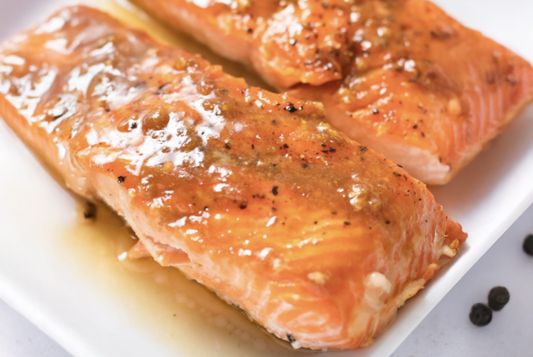 Miso Pineapple Butter Salmon