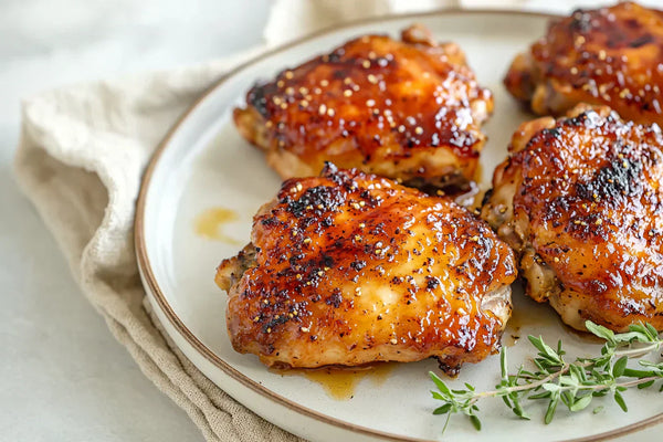 Hot Honey Chicken Thighs