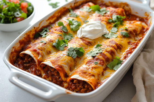Beef Enchiladas