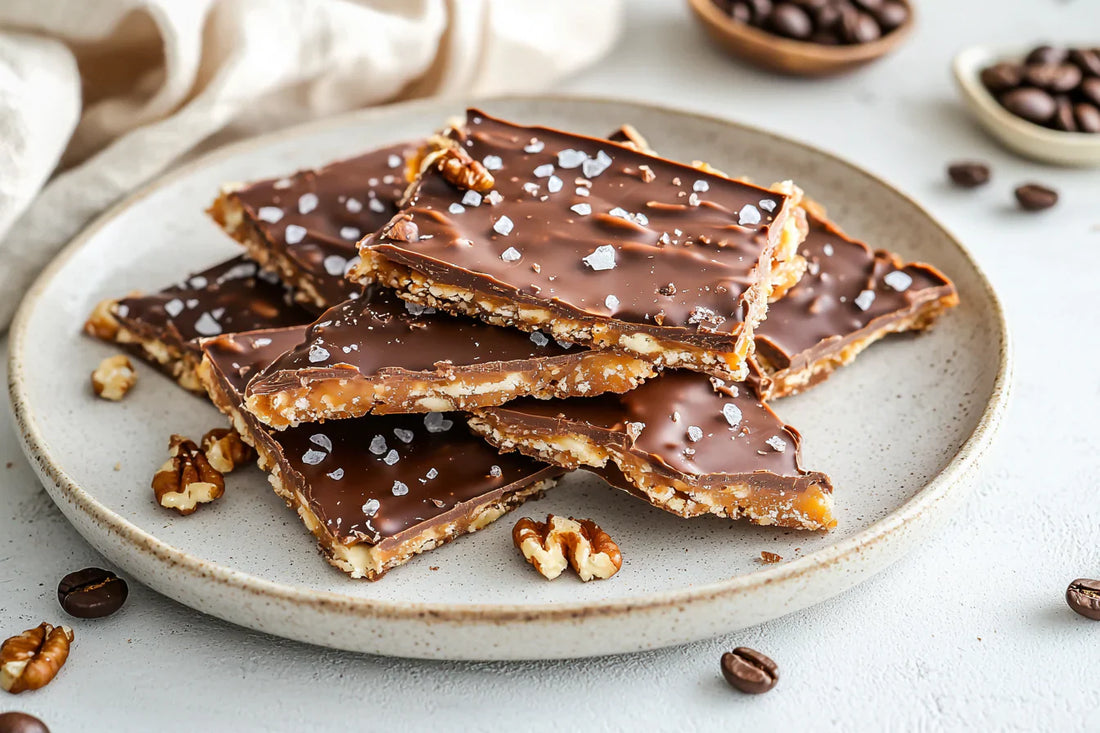 Espresso Toffee Crackers