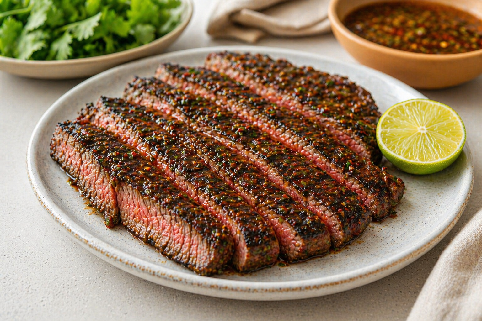 Flank Steak With Chimichurri