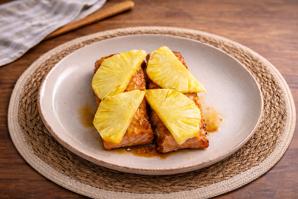 Miso Pineapple Butter Salmon