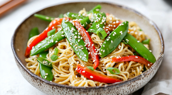 Miso Pineapple Ramen Stir Fry