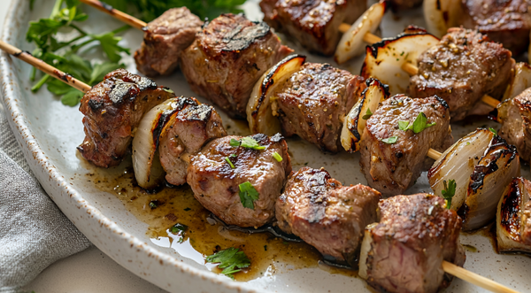 Moroccan Lamb Skewers