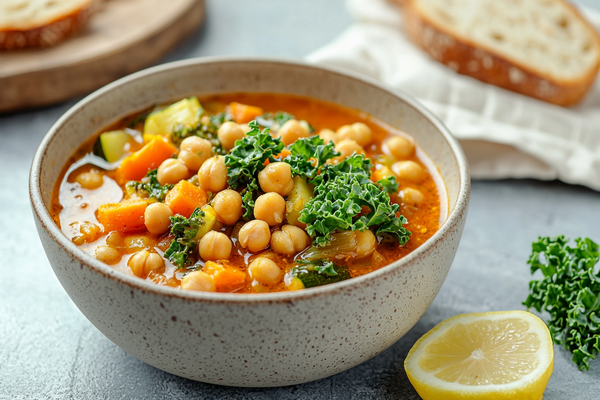 Spiced Chickpea & Veggie Stew