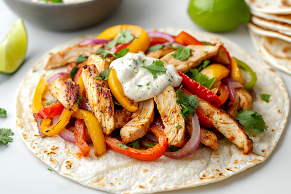 Spicy Chicken Fajitas