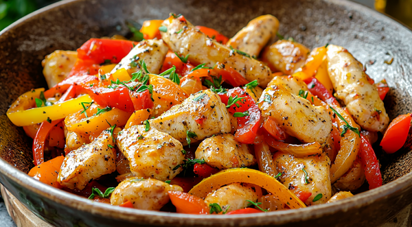 Tuscan Chicken and Vegetables