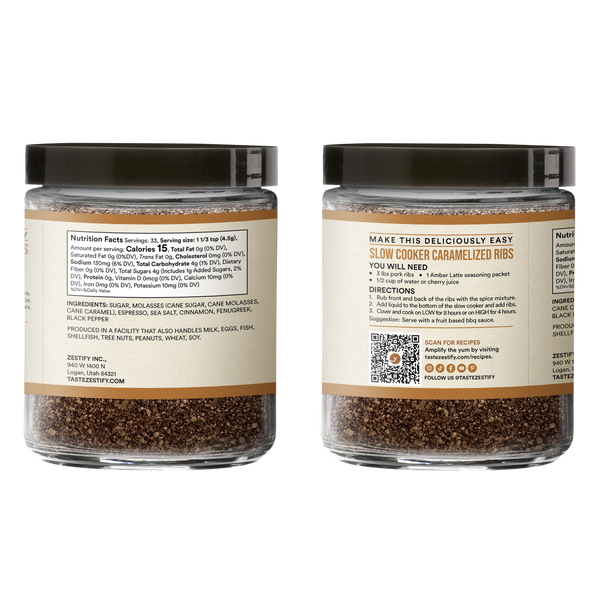 Amber Latte Espresso Salted Caramel - NEW