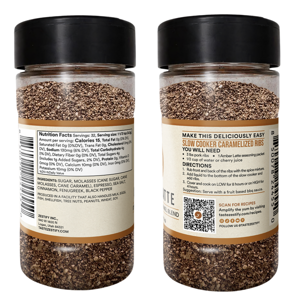 Amber Latte Espresso Salted Caramel - NEW