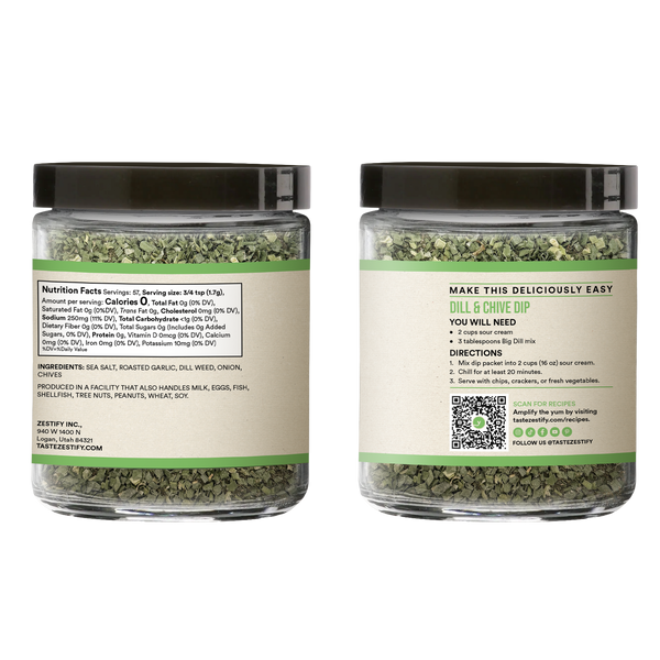 Big Dill - Dill & Chive Dip Mix - NEW