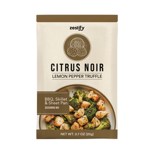 Citrus Noir Lemon Pepper Truffle Seasoning Mix - NEW