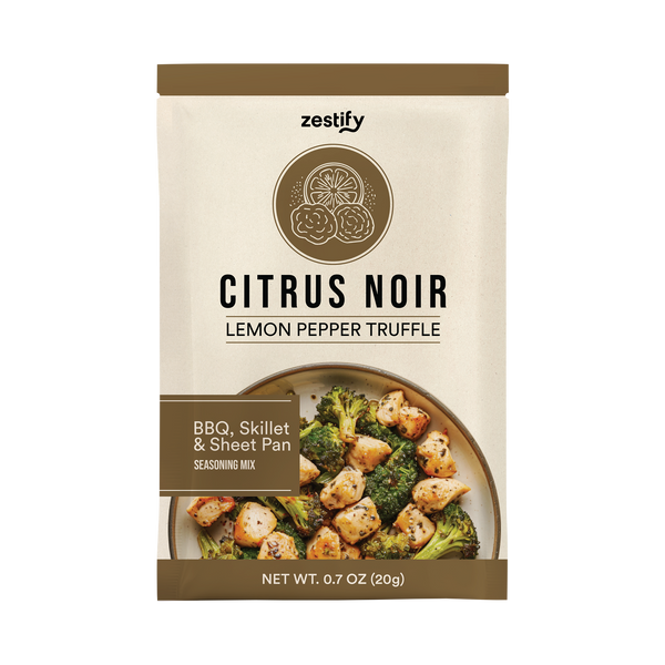 Citrus Noir Lemon Pepper Truffle Seasoning Mix - NEW