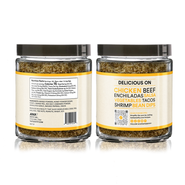 Fiery Gold Mango Habanero Seasoning Mix