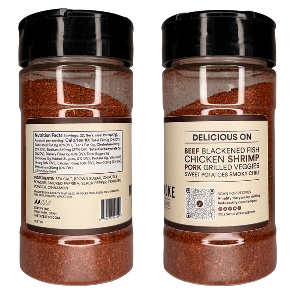 Midnight Smoke Chipotle Espresso Seasoning Mix