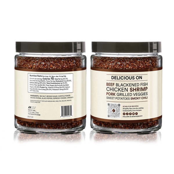 Midnight Smoke Chipotle Espresso Seasoning Mix