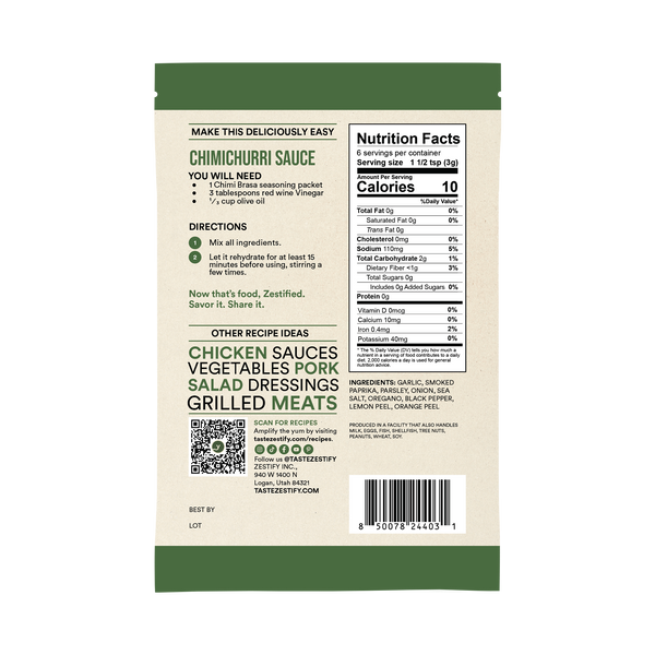 Chimi Brasa Argentine Herb Blend - NEW