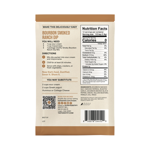 Cowboy Reserve Bourbon Smoked Ranch Dip Mix - NEW