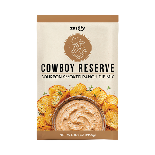 Cowboy Reserve Bourbon Smoked Ranch Dip Mix - NEW
