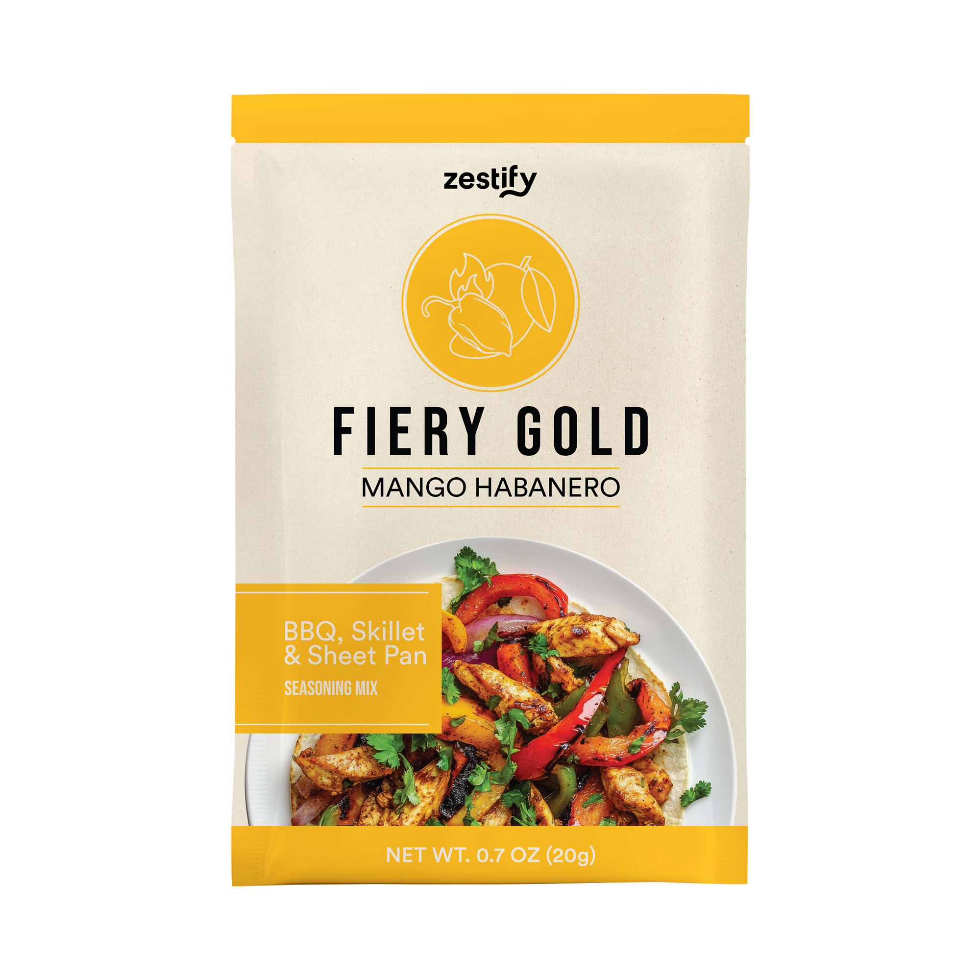 Fiery Gold Mango Habanero Seasoning Mix