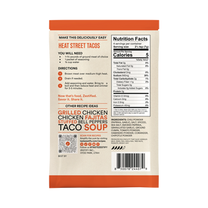 Heat Street Spicy Habanero Taco Seasoning Mix