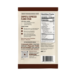 Midnight Smoke Chipotle Espresso Seasoning Mix