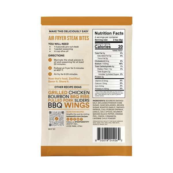 Sweet Ember Garlic Bourbon Molasses Seasoning Mix
