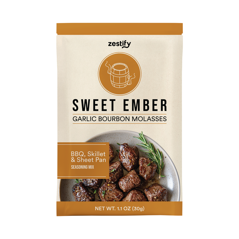 Sweet Ember Garlic Bourbon Molasses Seasoning Mix
