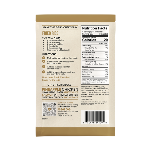 Umami Luau Miso Pineapple Seasoning Mix