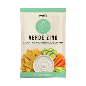 Verde Zing Cilantro Jalapeño Lime Dip Mix - NEW
